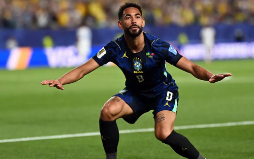 Matheus Cunha: 'Lướt sóng' từ MU tới ĐT Brazil