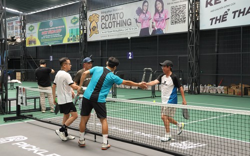 Người làm báo hào hứng với giải Pickleball Báo Thể thao & Văn hóa 2026