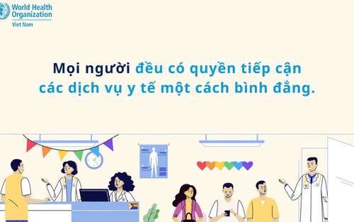 Tháng Tự hào LGBTIQ+: Vì một hệ thống y tế công bằng và hòa nhập