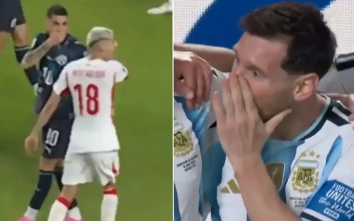 Lý do Messi không bị đuổi khi dùng tay che miệng ở World Cup 2026