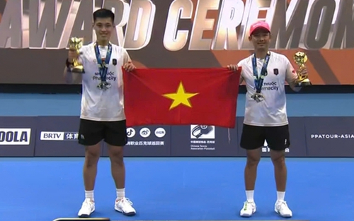 Trương Vinh Hiển và Đỗ Minh Quân vô địch giải pickleball Beijing Open 2026