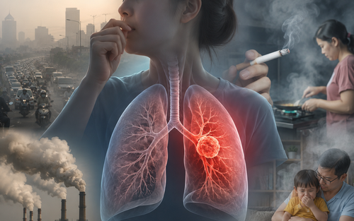 Ung thư phổi tấn công cả những người không hút thuốc