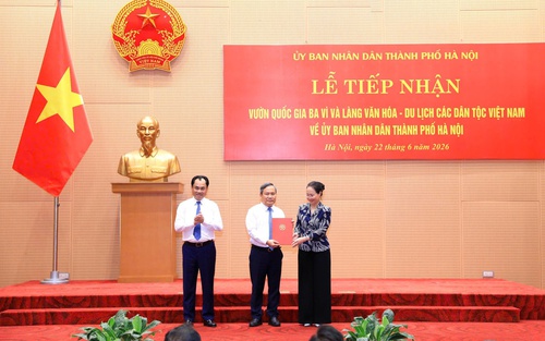Hà Nội tiếp nhận Vườn quốc gia Ba Vì và Làng Văn hóa - Du lịch các dân tộc Việt Nam: Mở ra không gian phát triển mới cho Thủ đô xanh và giàu bản sắc 