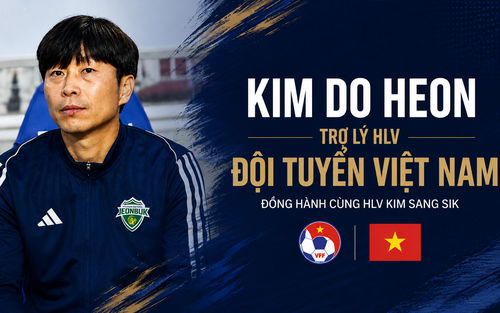 Cựu tuyển thủ Hàn Quốc Kim Do Heon gia nhập ban huấn luyện đội tuyển Việt Nam