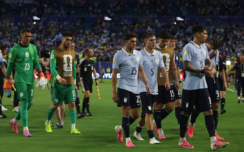 Tin nóng thể thao sáng 22/6: Uruguay lo bị loại khỏi World Cup 2026, tuyển Bỉ lập kỷ lục đáng quên