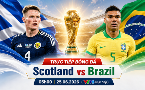 Nhận định Scotland vs Brazil (5h, 25/6) World Cup 2026 bảng C: Lực lượng, đối đầu, tỷ lệ chiến thắng