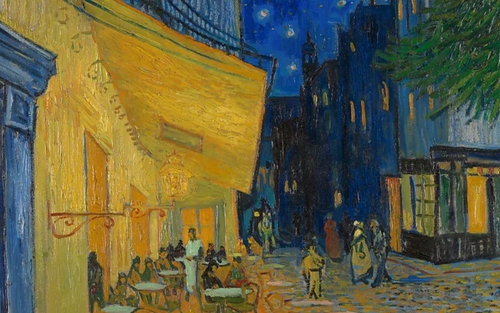 "Café Terrace at Night": 5 chi tiết hé lộ thiên tài của Van Gogh trong "Đêm đầy sao" đầu tiên