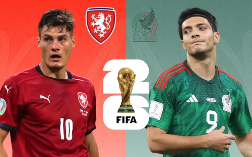 Lịch sử đối đầu CH Séc vs Mexico (Bảng A World Cup 2026): El Tri muốn đòi lại món nợ