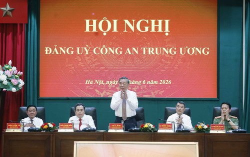 Tổng Bí thư, Chủ tịch nước Tô Lâm dự Hội nghị Đảng ủy Công an Trung ương