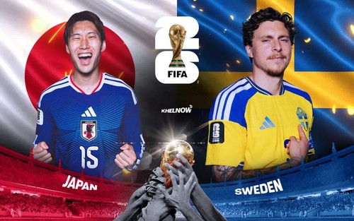 Lịch sử đối đầu Nhật Bản vs Thụy Điển (Bảng C World Cup 2026): Cân bằng