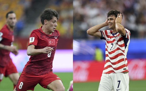 Đội hình dự kiến Thổ Nhĩ Kỳ vs Mỹ (World Cup 2026 bảng D): Guler so tài Giovanni Reyna