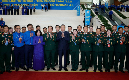 Tổng Bí thư, Chủ tịch nước Tô Lâm dự Đại hội Đoàn toàn quốc lần thứ XIII