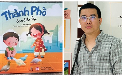 Thành phố bao điều lạ trong thơ thiếu nhi Hồ Huy Sơn