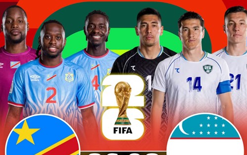 Dự đoán tỉ số CHDC Congo vs Uzbekistan (Bảng K World Cup 2026): Ít bàn thắng