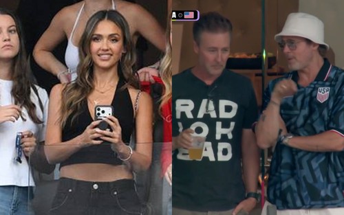'Thiên thần bóng tối' Jessica Alba, Brad Pitt và Leonardo DiCaprio đi xem World Cup 2026