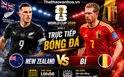 Nhận định New Zealand vs Bỉ (10h00, 27/6) World Cup 2026 bảng G: Cơ hội cuối cho De Bruyne