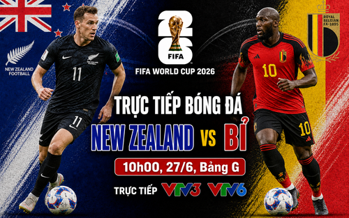 VIDEO clip highlight bàn thắng trận New Zealand vs Bỉ (bảng G World Cup 2026)