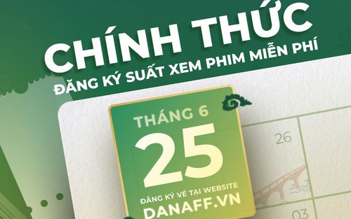 Xem miễn phí hơn 100 suất chiếu phim tại DANAFF IV
