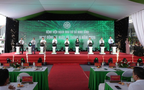 Bệnh viện Bạch Mai cơ sở Ninh Bình - công trình y tế trọng điểm quốc gia chính thức vận hành