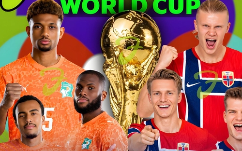 Lịch sử đối đầu Bờ Biển Ngà vs Na Uy (World Cup 2026 Vòng 32 đội): Lần đầu chạm trán