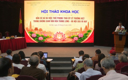 Hội thảo Đền Cơ Xá: 'Đánh thức' di sản thờ Thái úy Lý Thường Kiệt giữa lòng Hà Nội