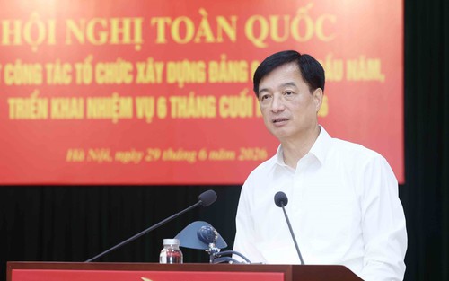 Trưởng Ban Tổ chức Trung ương Nguyễn Duy Ngọc: Công tác tổ chức xây dựng Đảng cần được tiếp cận với tư duy, tầm nhìn mới