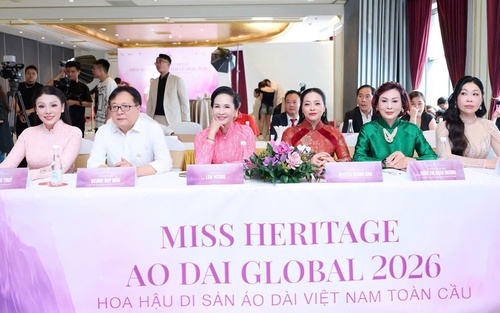TS Trần Thị Bạch Dương: “Cầm cân nảy mực” bằng tri thức và chiều sâu văn hóa tại Hoa hậu Di sản Áo dài Việt Nam Toàn cầu 2026