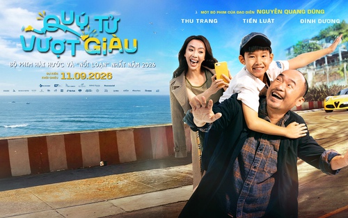 Màn kết hợp đặc biệt của cặp đôi Thu Trang - Tiến Luật trong dự án điện ảnh mới