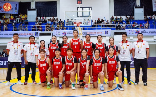 ĐT bóng rổ U18 nữ Việt Nam xuất sắc thắng U18 nữ Thái Lan