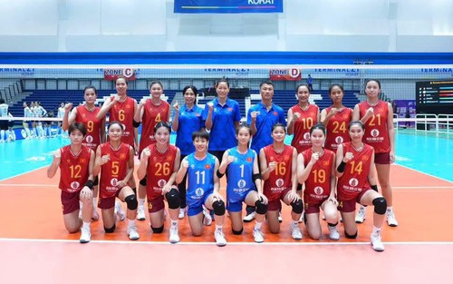 Lịch thi đấu bóng chuyền U18 nữ châu Á hôm nay 1/7: U18 Việt Nam ra quân