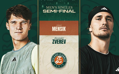 Link xem trực tiếp Roland Garros 2026 hôm nay 5/6
