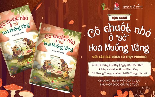 Cô chuột nhỏ ở "só" Hoa Muồng Vàng: Từ khu vườn nhỏ đến trang sách lớn