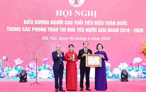 Phó Thủ tướng Phạm Thị Thanh Trà dự Hội nghị biểu dương người cao tuổi tiêu biểu toàn quốc