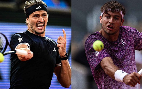 Chung kết đơn nam Roland Garros 2026: Cơ hội lịch sử của Zverev, nhưng...