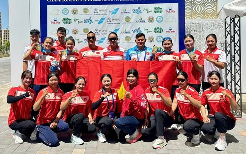 Canoeing Việt Nam gặt hái thành công lớn ở giải Châu Á 2026