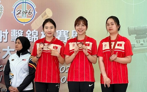 Hot girl bắn súng Việt Nam giành HCV ở giải vô địch Đông Nam Á 2026