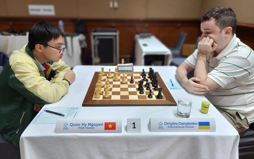 Kỳ thủ Việt Nam xuất sắc giành vị trí á quân tại giải Cờ vua Quốc tế Gujarat Open 2026