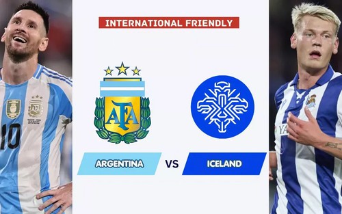 Nhận định Argentina vs Iceland 08h00 ngày 10/6, giao hữu quốc tế tiền World Cup 2026