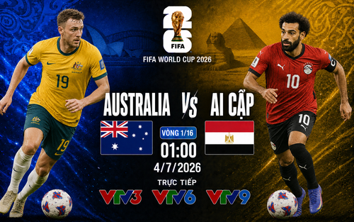 Nhận định Australia vs Ai Cập (1h, 4/7) vòng 1/16 World Cup 2026: Cơ hội cho Úc?