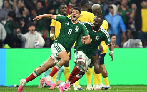 Thắng thuyết phục Ecuador, Mexico thẳng tiến vào vòng 16 đội World Cup 2026