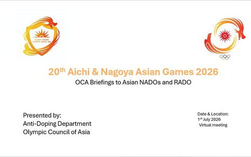 OCA siết chống doping trước ASIAD 20