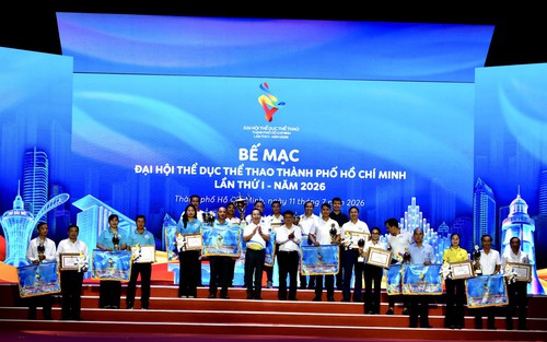 Khép lại Đại hội TDTT TP.HCM, hướng tới Đại hội Thể thao toàn quốc 2026