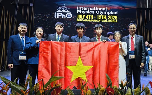 Việt Nam đạt thành tích cao nhất từ trước đến nay tại Olympic Vật lí quốc tế 2026