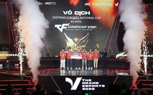 The Grand Esports 2026: Vinh danh nhà vô địch, khẳng định bước tiến của thể thao điện tử Việt Nam