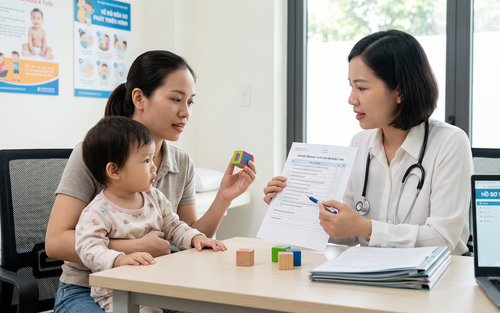 Tầm soát nguy cơ tự kỷ trong quy trình khám sức khỏe định kỳ cho trẻ dưới 6 tuổi