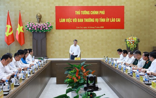 Thủ tướng làm việc với Ban Thường vụ Tỉnh uỷ Lào Cai