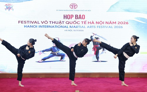 Festival Võ thuật quốc tế lần đầu tổ chức tại Hà Nội