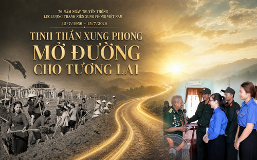 Tinh thần xung phong mở đường cho tương lai