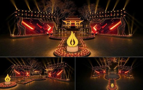Cầu truyền hình "Sao sáng dẫn đường" kết nối 4 điểm cầu dịp kỷ niệm Ngày Thương binh - Liệt sĩ