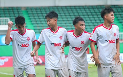 Thể Công Viettel đại thắng ở ngày khai mạc Vòng chung kết U17 Quốc gia 2026